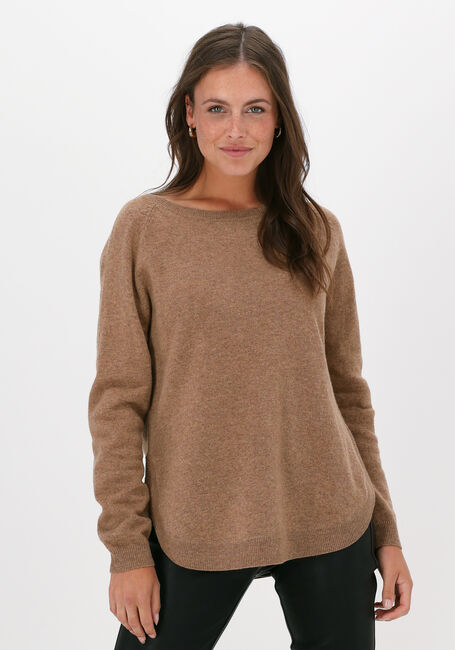 Camelfarbene KNIT-TED Pullover NINA PULLOVER - large