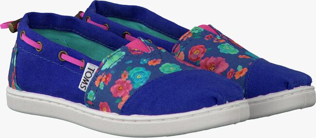 Blaue TOMS Slip-on Sneaker CANVAS KIDS - large