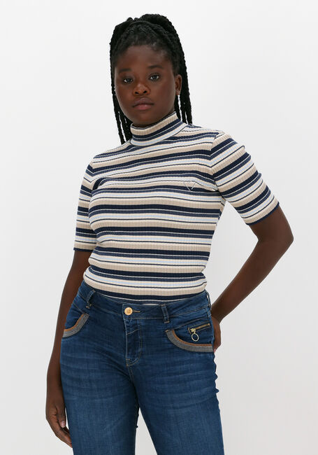 Blaue MOS MOSH Top JOELINA SS TURTLE NECK TEE - large