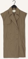 Khaki LEVETE ROOM Gilet MARILYN 8 WAISTCOAT Khaki LEVETE ROOM Gilet MARILYN 8 WAISTCOAT - medium