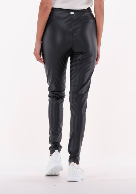 Schwarze PENN & INK Legging TROUSERS LEATHERLOOK - large