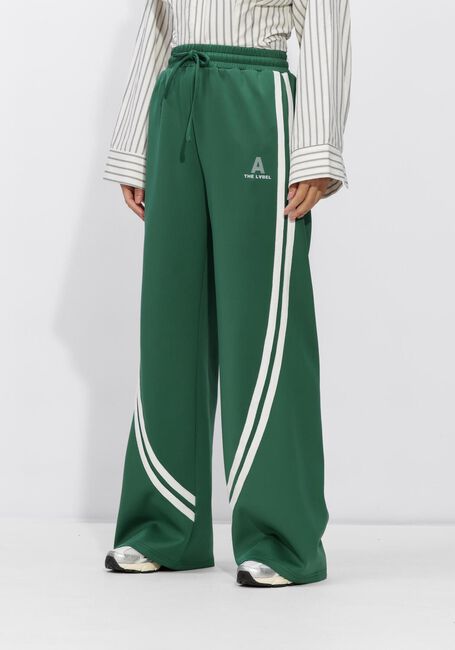 Gr&uuml;ne ALIX THE LABEL Weite Hose LADIES KNITTED TAPES TRAINING PANTS - large