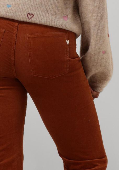 Cognacfarbene FABIENNE CHAPOT Schlaghose EVA FLARE TROUSERS - large