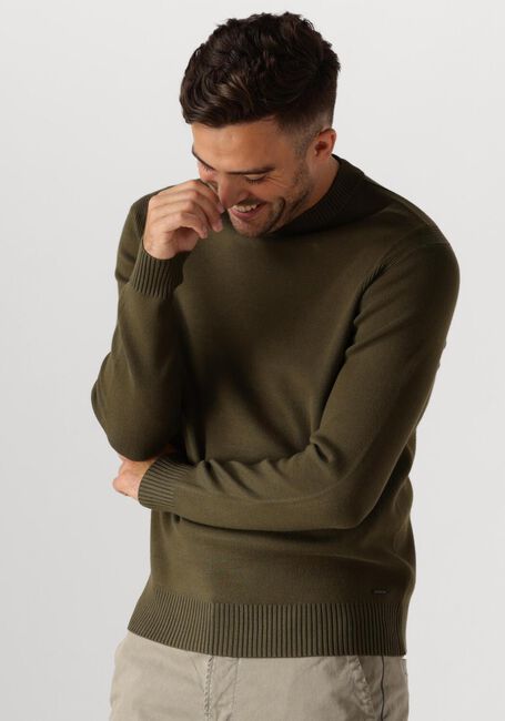 Grüne DSTREZZED Pullover FELL MOCK NECK - large
