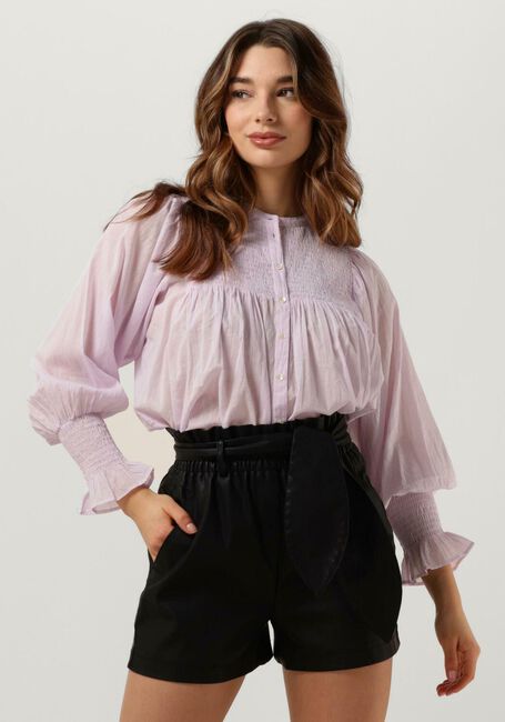 Lila ANTIK BATIK Blusen HITA SMOCKED - large