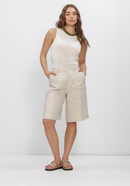 Beige SELECTED WOMEN Top SLFMOON SUS SL KNIT TOP - large