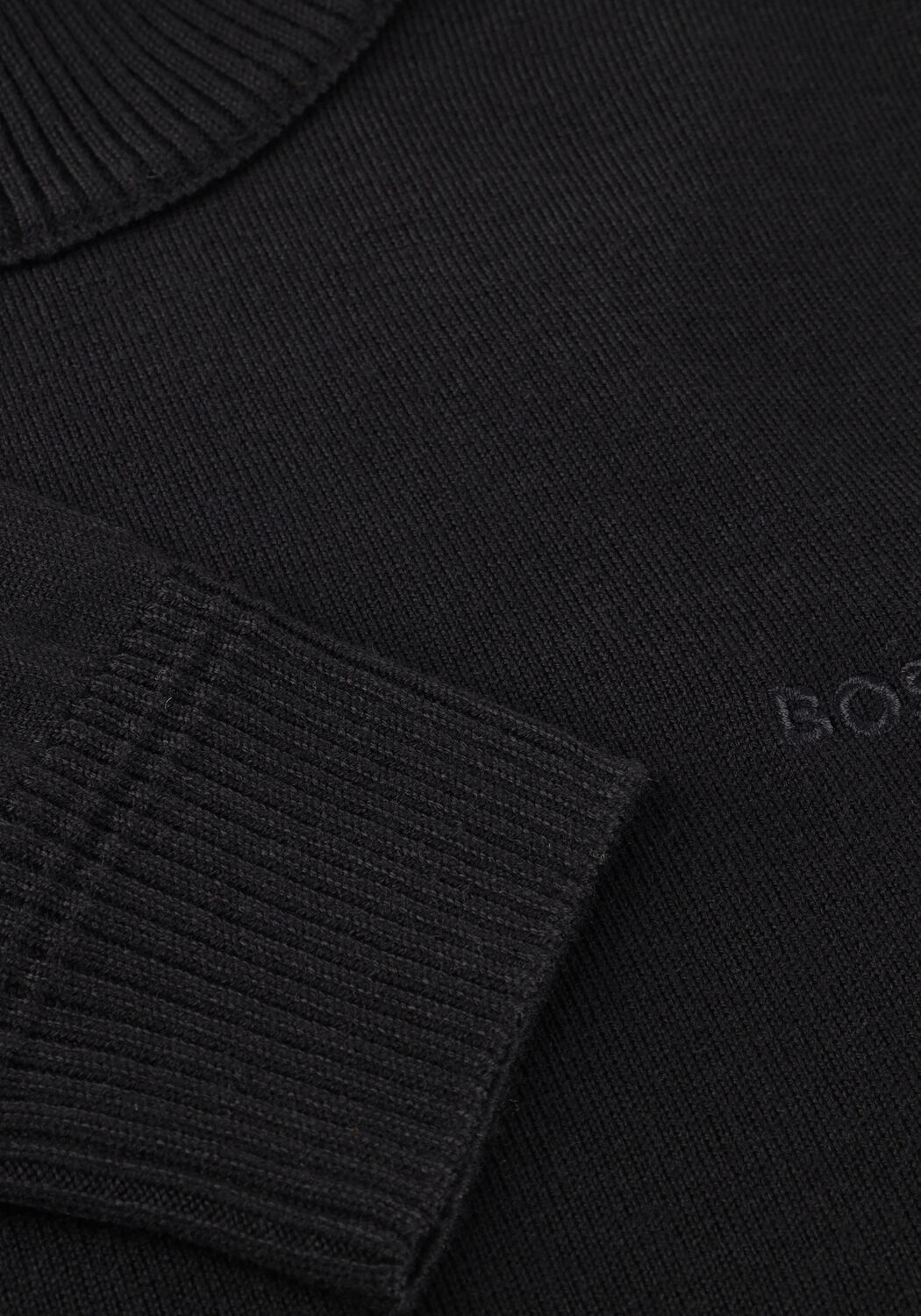 Schwarze BOSS ORANGE Rollkragenpullover AVAC_M - large