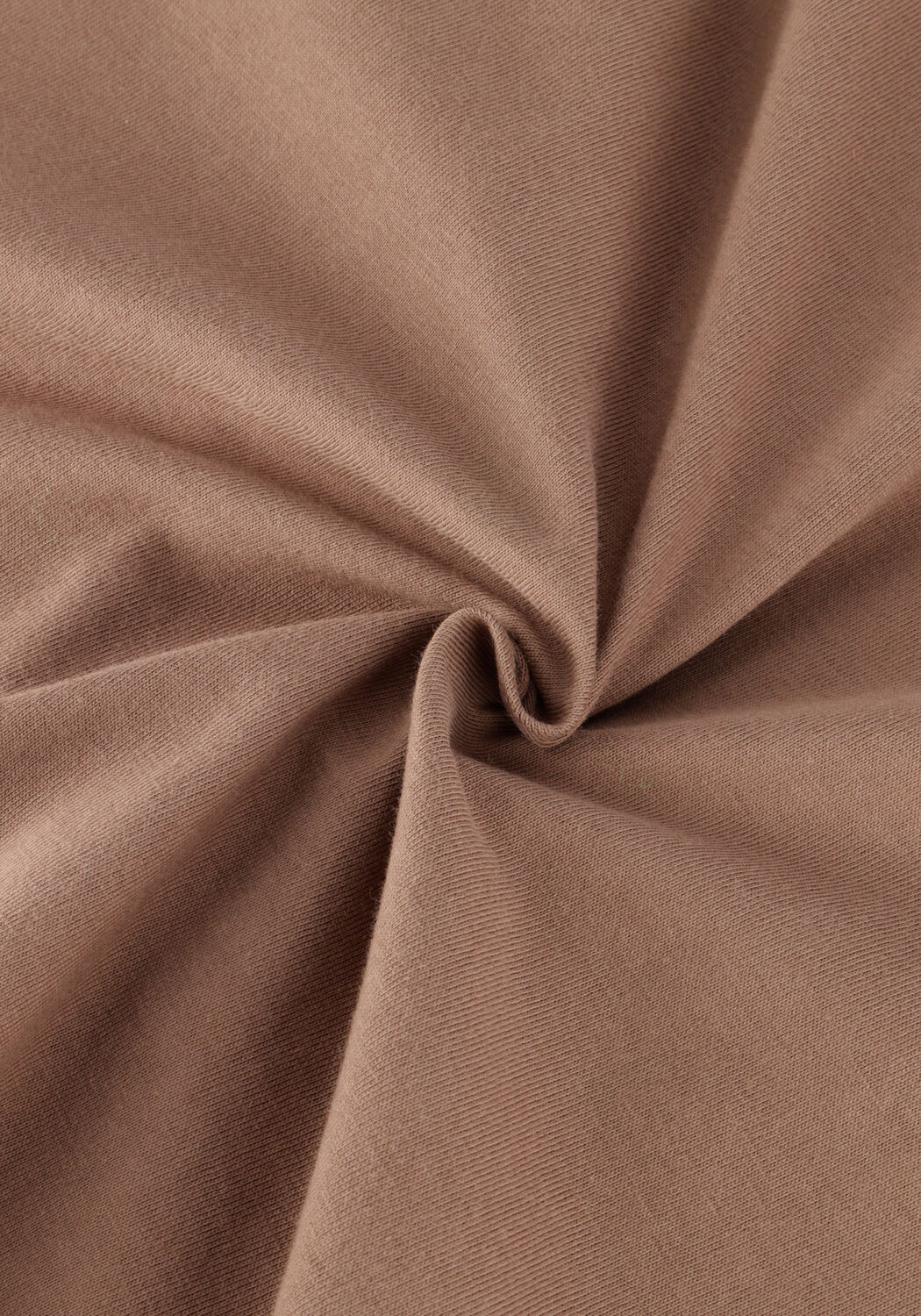 Braune CALVIN KLEIN T-shirt BADGE TURN UP SLEEVE - large