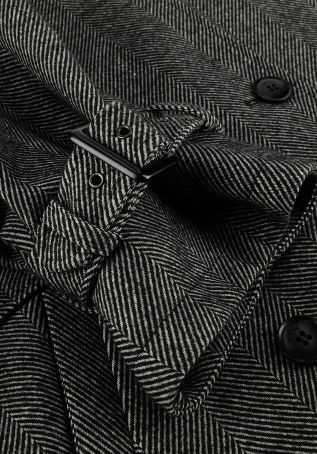 Graue GESTUZ M&auml;ntel GZAVIC SHORT JACKET - large