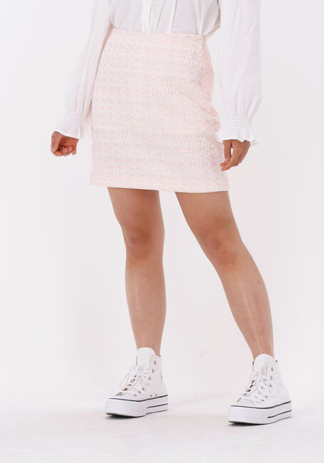Hell-Pink NA-KD Minirock TWEED SKIRT - large