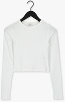 Weiße ENVII T-shirt ENALLY LS CROP TEE 5314