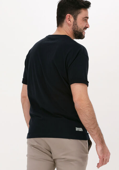 Schwarze DRYKORN T-shirt THILO FLAME - large