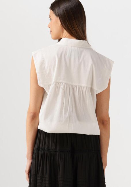 Weiße MINUS T-shirt SILIA SLEEVELESS TOP - large