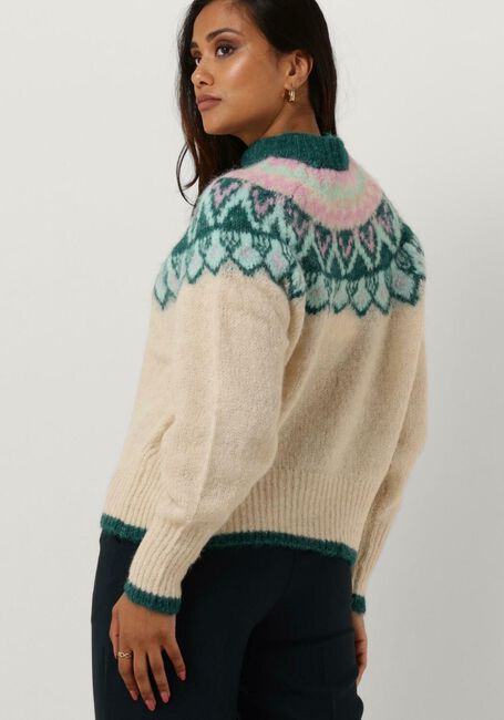 Beige Y.A.S. Pullover YASICE LS KNIT PULLOVER - large