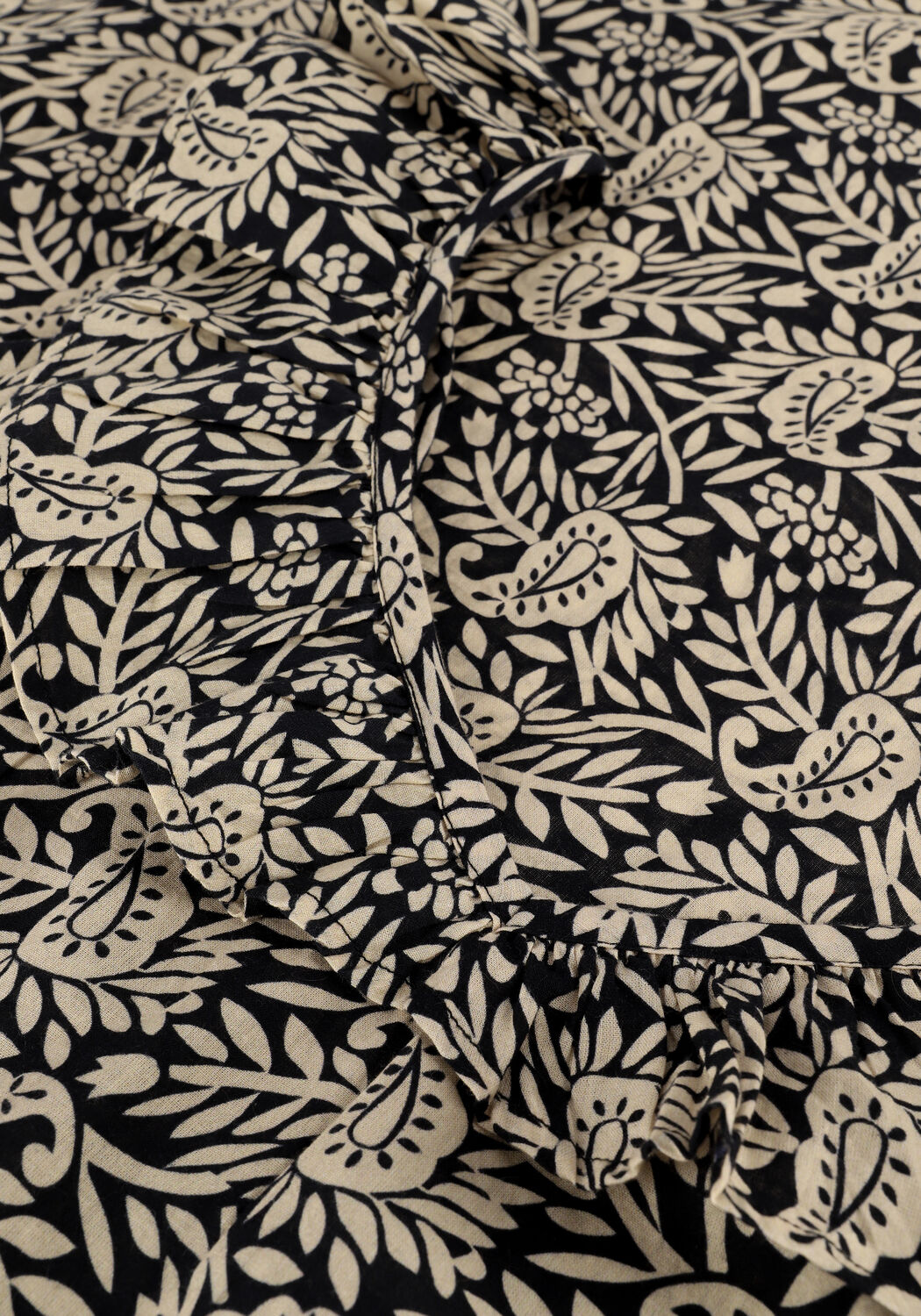 Schwarze BY-BAR Midikleid FLORE UDAIPUR DRESS - large