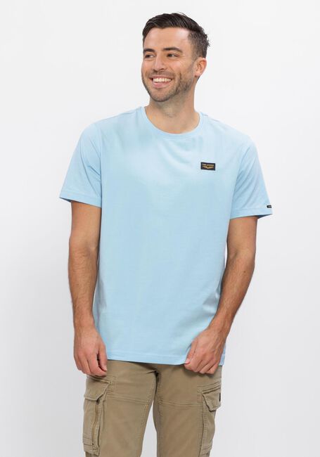 Hellblau PME LEGEND T-shirt SHORT SLEEVE R-NECK GUYVER TEE - large