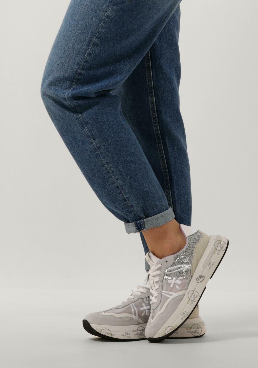 Graue PREMIATA Sneaker Low CASSIE - large