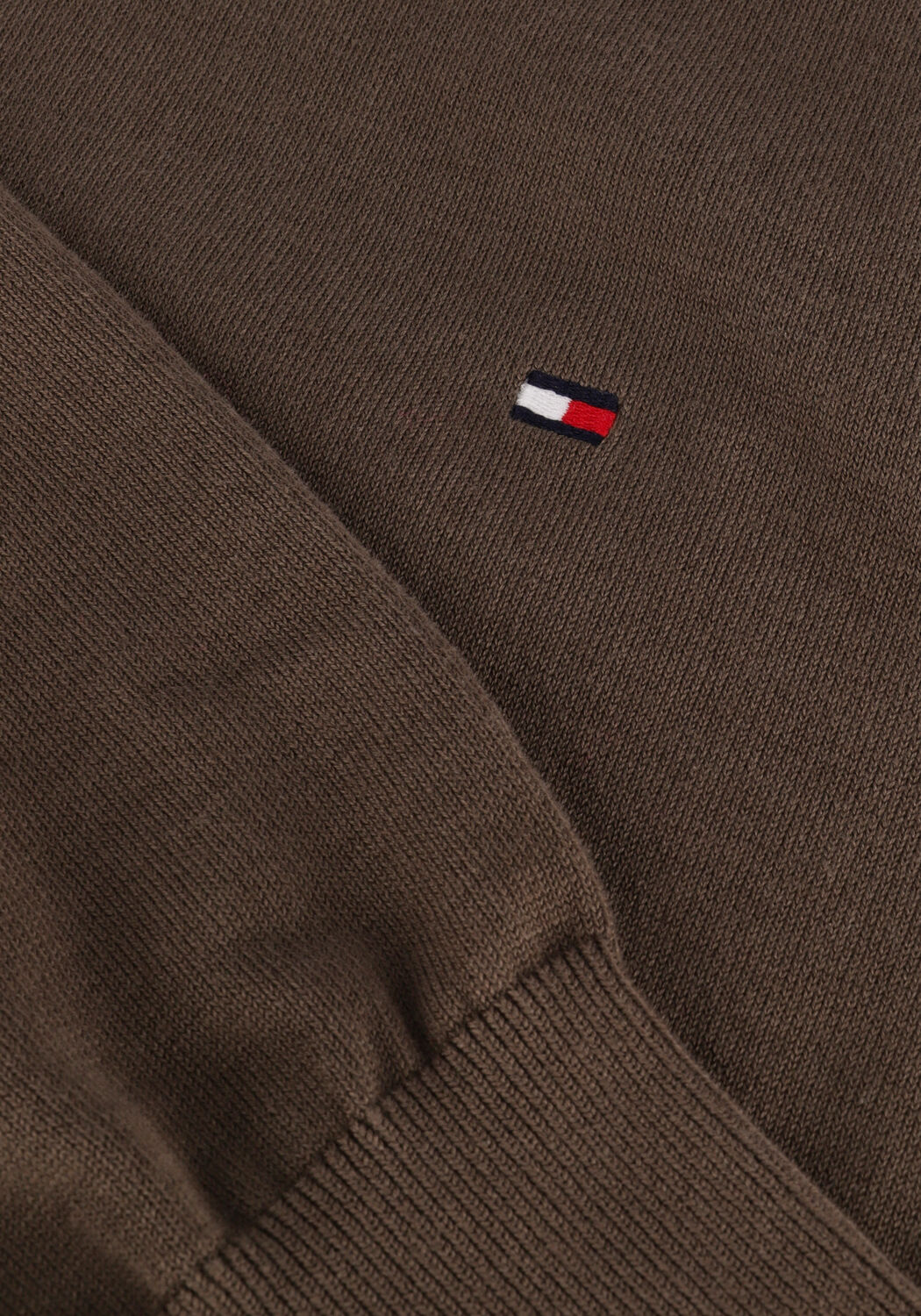 Gr&uuml;ne TOMMY HILFIGER Pullover 1985 CREW NECK SWEATER - large