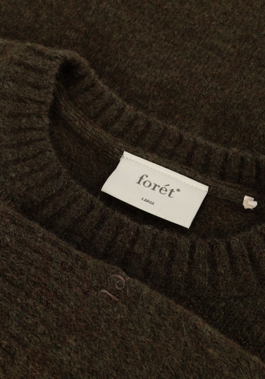 Dunkelgr&uuml;n FOR&Eacute;T Pullover ALPINE KNIT - large