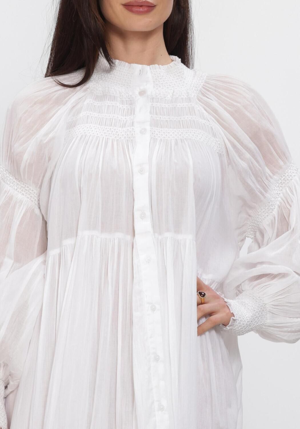 Wei&szlig;e MES DEMOISELLES Minikleid LANGELIQUE - large