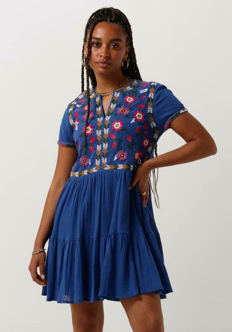 Blaue LOUIZON Minikleid ONTOP - large