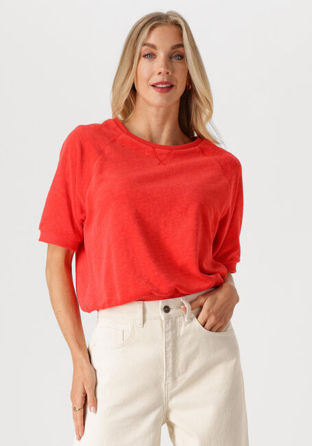 Rote BY-BAR Sweatshirt NEVA SLUB TOP - large