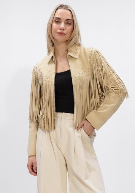 Gelbe IBANA Jacken JEEYA SUEDE - large