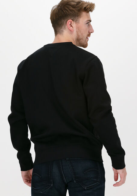 Schwarze TOMMY JEANS Sweatshirt TJM REGULAR FLEECE C NECK - large