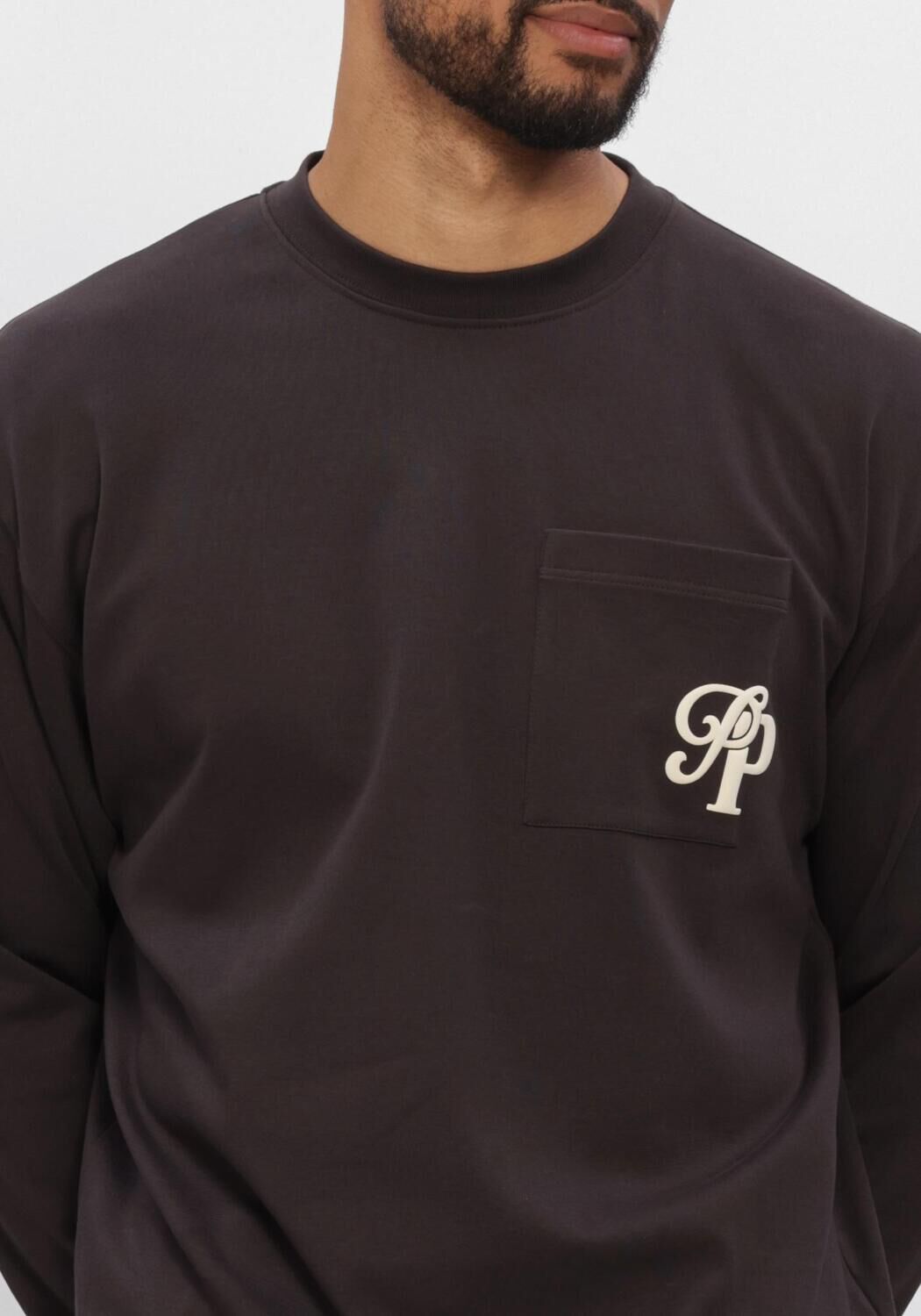 Braune PURE PATH T-shirt INITITIALS POCKET - large