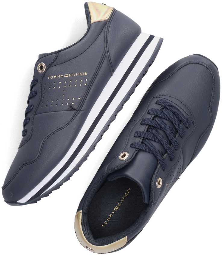 Tommy hilfiger blaue sneaker damen clearance