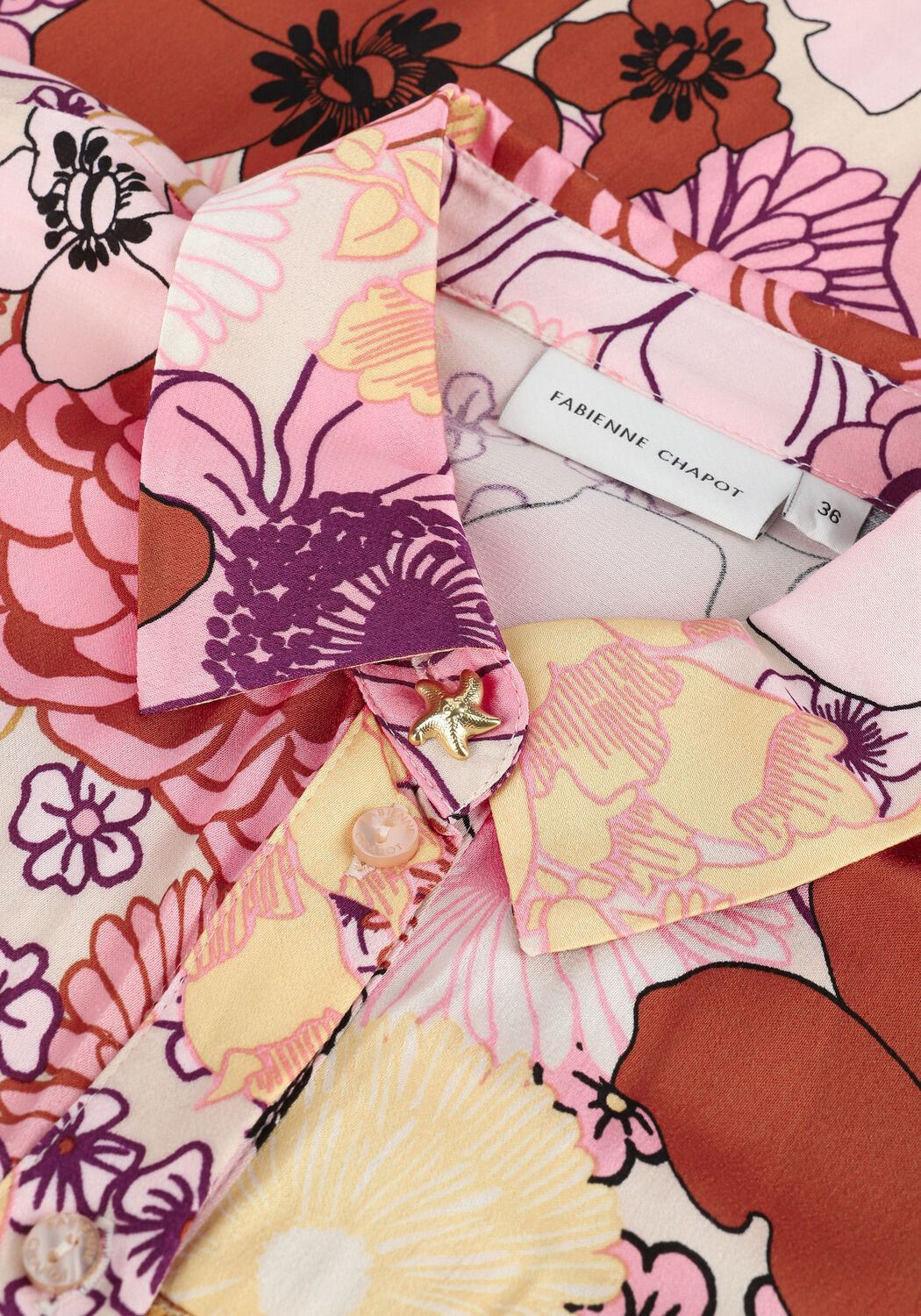 Gelbe FABIENNE CHAPOT Maxikleid NINA MAXI DRESS - large