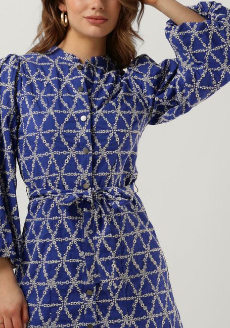Blaue BRUUNS BAZAAR Minikleid BLAZING MADRINA DRESS - large