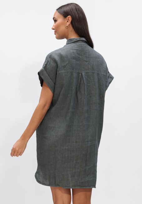 Dunkelgr&uuml;n BY-BAR Minikleid HELLA LINEN DRESS - large