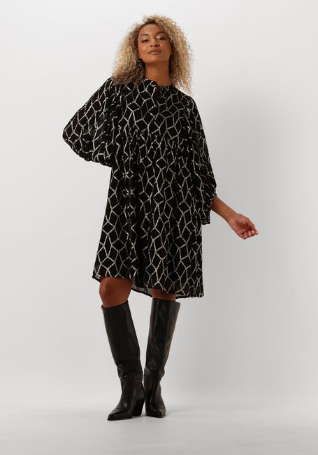 Schwarze BRUUNS BAZAAR Minikleid SCOME SARINA DRESS - large