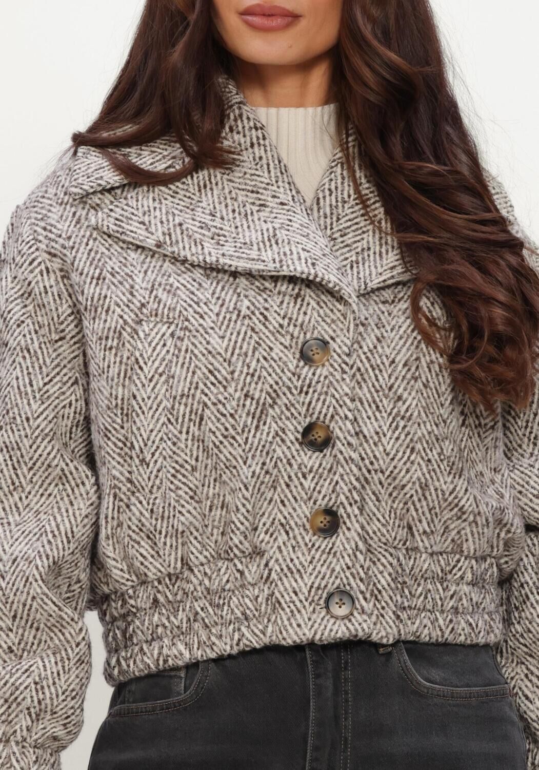 Braune Y.A.S. Jack YASMINARI LS JACKET - large