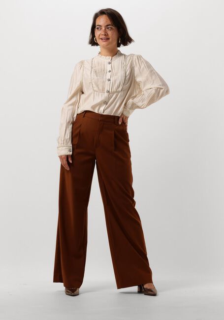 Weiße NUKUS Blusen MYANMAR BLOUSE - large