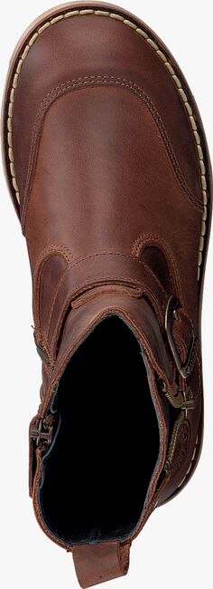 Cognacfarbene DEVELAB Ankle Boots 41703 - large