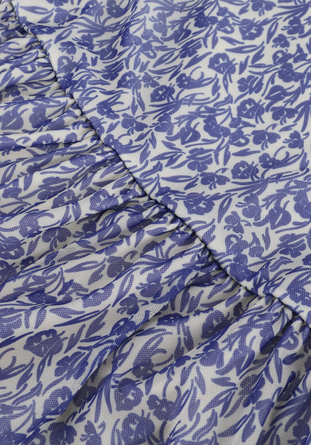 Lila NA-KD Midikleid RECYCLED LS MESH DRESS - large