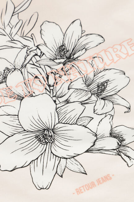 Weiße RETOUR T-shirt NATHAN - large