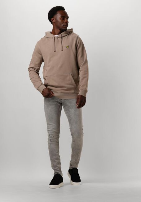 Taupe LYLE & SCOTT Pullover & Cardigans PULLOVER HOODIE - large