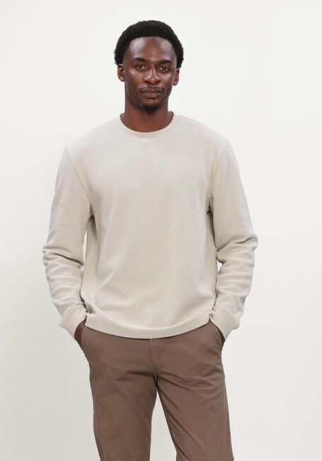 Creme BOSS ORANGE Pullover WE_TEMPEST - large