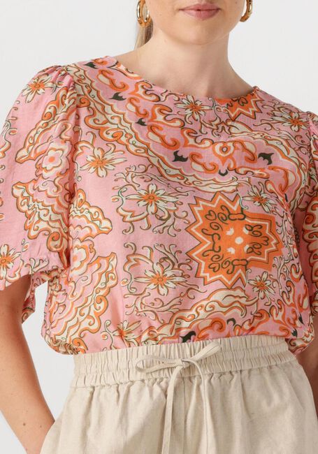 Mehrfarbige/Bunte OBJECT T-shirt OBJHOLLY S/S RE TOP 138 - large