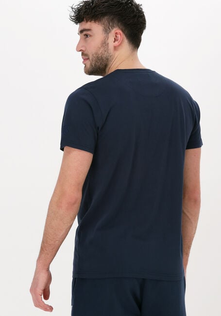 Dunkelblau BLS HAFNIA T-shirt MINI OUTLINE LOGO T-SHIRT - large