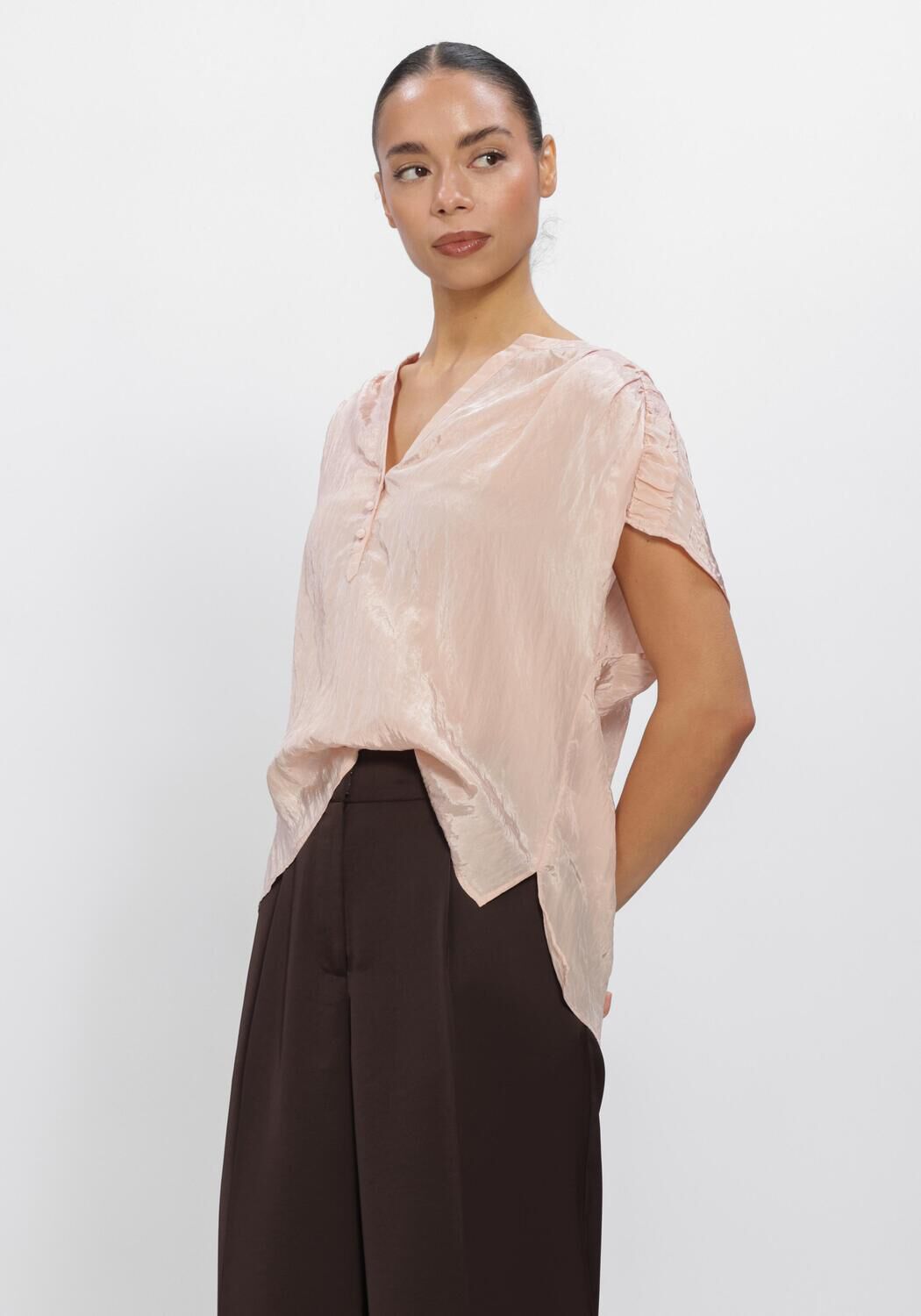 Hell-Pink DANTE6 Blusen ROVER DETAILED TOP - large