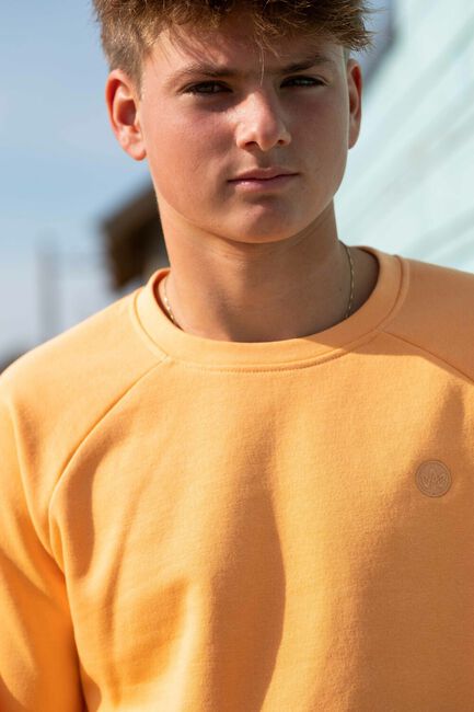 Orangene KRONSTADT Pullover LARS KIDS ORGANIC/RECYCLED CREW SWEAT - large