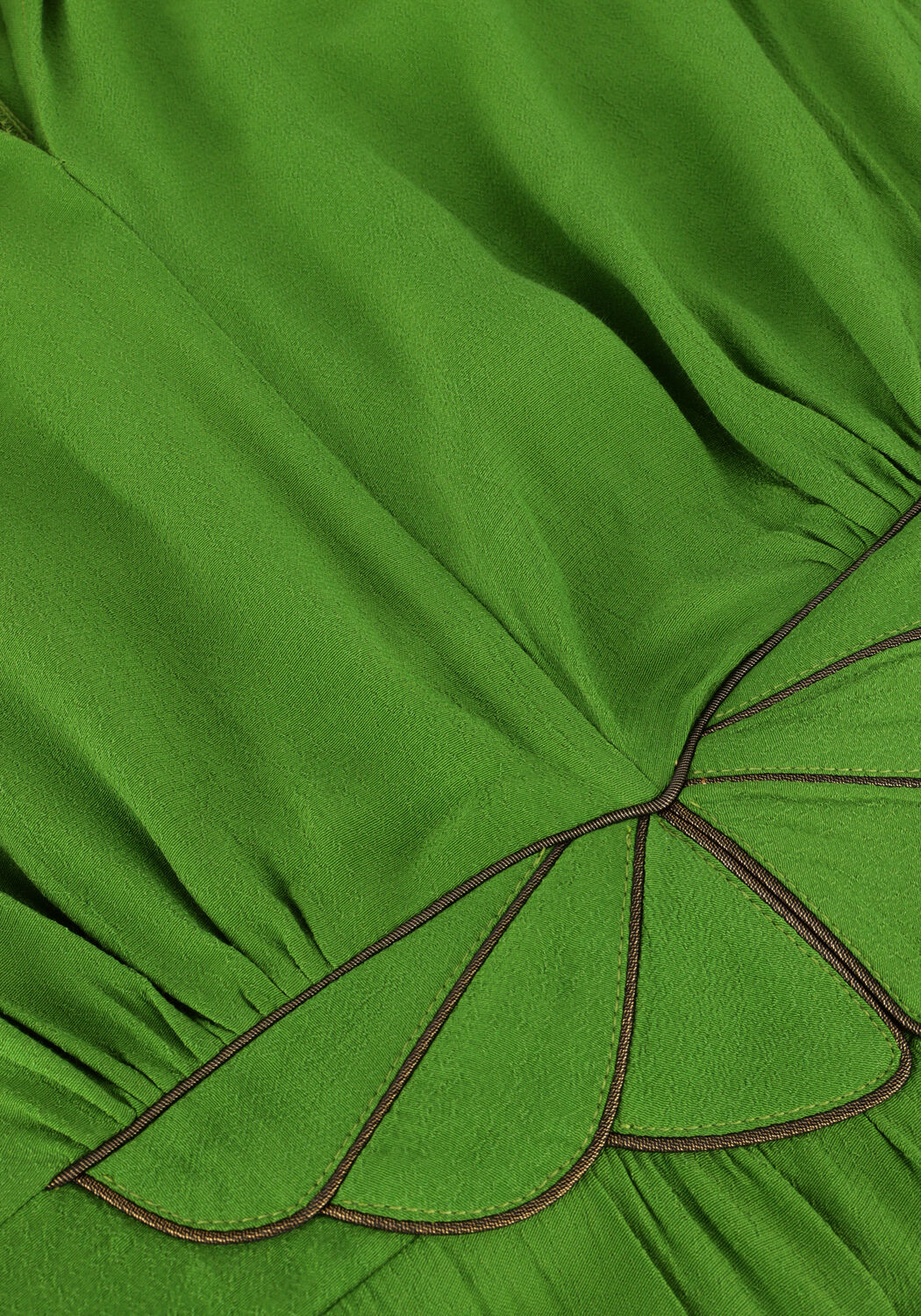 Gr&uuml;ne LOUIZON Maxikleid FAYENCE - large