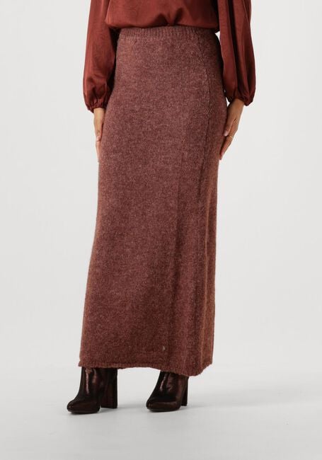 Braune YDENCE Midirock KNITTED SKIRT EVELINE - large