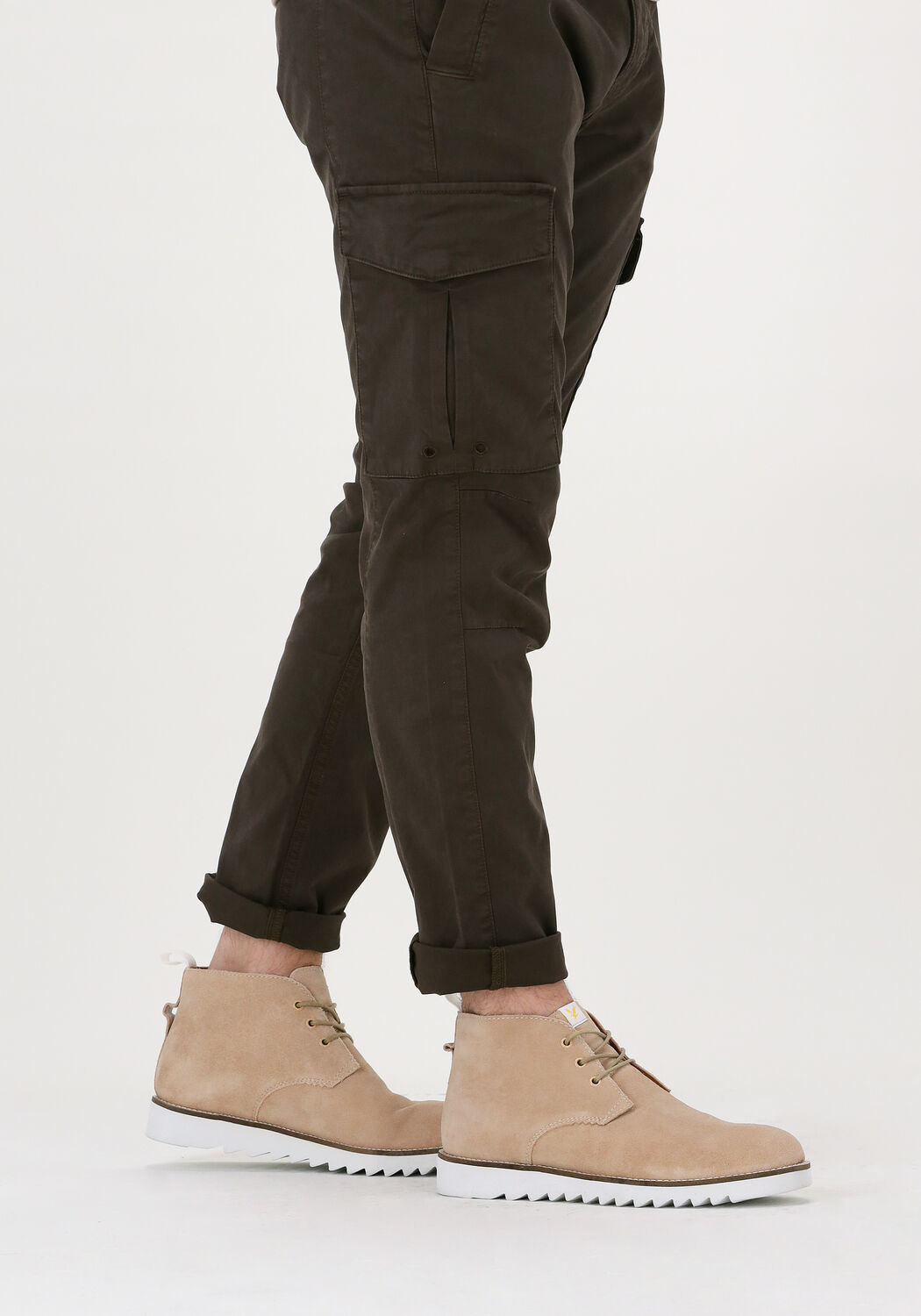 Beige LYLE & SCOTT Schn&uuml;rboots HARPER - large