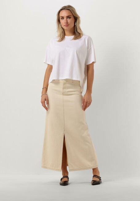 Sand MSCH COPENHAGEN Maxirock MSCHPHELINA IDA HW DENIM SKIRT - large