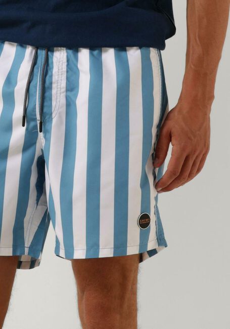 Blaue SHIWI Badehosen MEN SWIMSHORT BROAD STRIPE - large